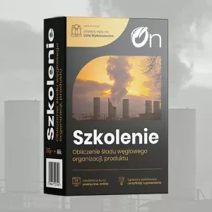 Szkolenie obliczenie śladu węglowego organizacji, produktu